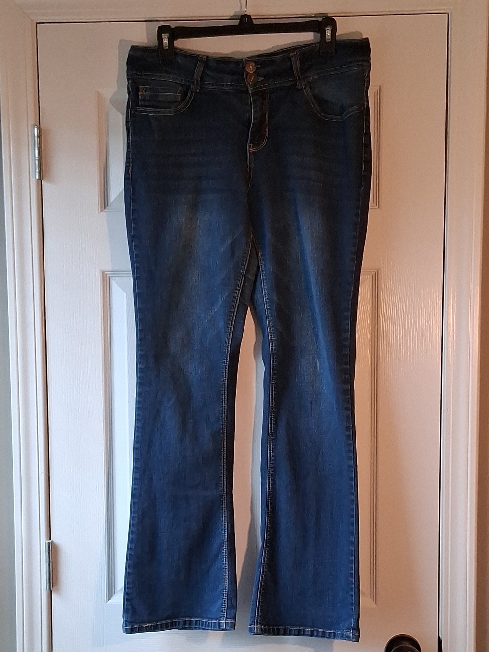 Wallflower Dark Blue Flare Jeans
